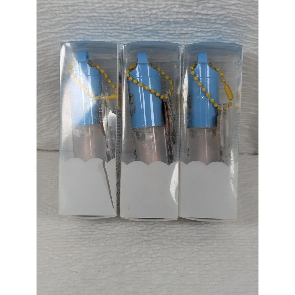 The Creme Shop x PEANUTS Lip Oil Glitter Sweet w/keychain - Sally - 3 Pack
